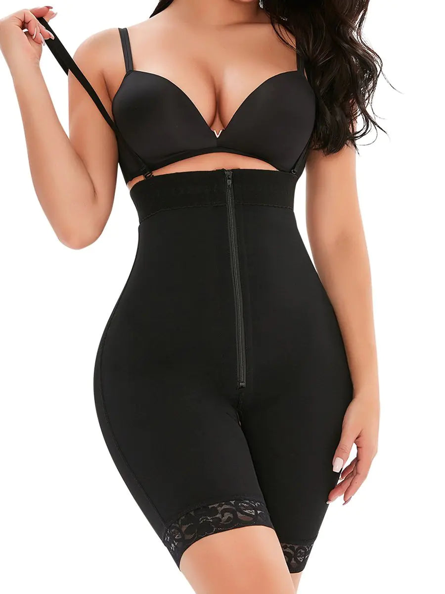 High Waist Zippered Slimming Butt-Lift Underwear
