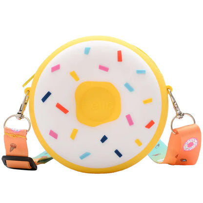 Cute Princess Donut Bag & Mini Silicone Coin Purse