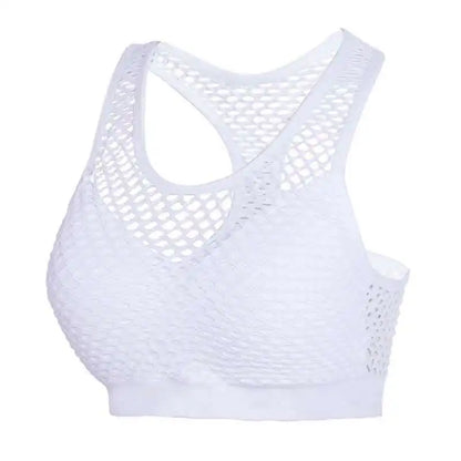 Breathable Sports Bra with Quick-Dry Vest Style