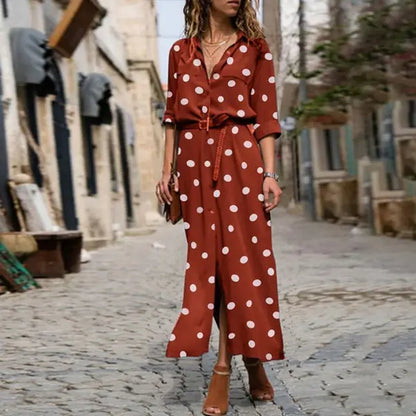 Long Shirt Dress with Flowy Design