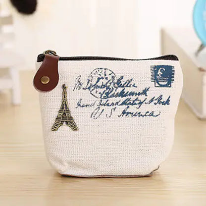 Fashion Retro Coin Purse, Cute Large Capacity Key Bag