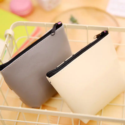 Cute Cartoon Cat PU Coin Purse and Key Storage Bag