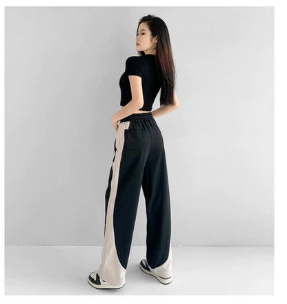Fashionable Loose Fitting Sports Pants for Women