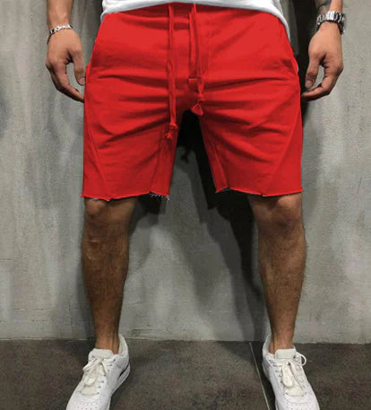 Men's Color Block Sports Shorts - Trendy Summer Style
