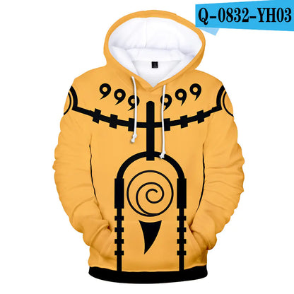 Naruto Printed Digital Hoodie
