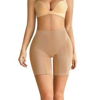 Women's Mid-Waist Sponge Pad Body Shaping Pants