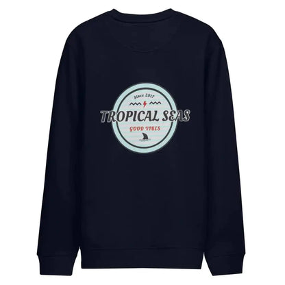 Men's Tropical Seas 80’s Eco Sweatshirt
