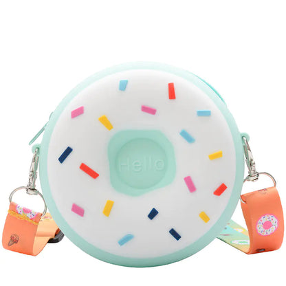 Cute Princess Donut Bag & Mini Silicone Coin Purse