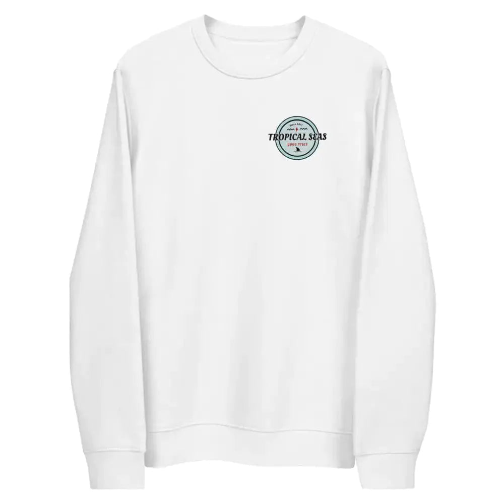 Men's Tropical Seas 80’s Eco Sweatshirt