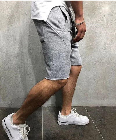 Men's Color Block Sports Shorts - Trendy Summer Style