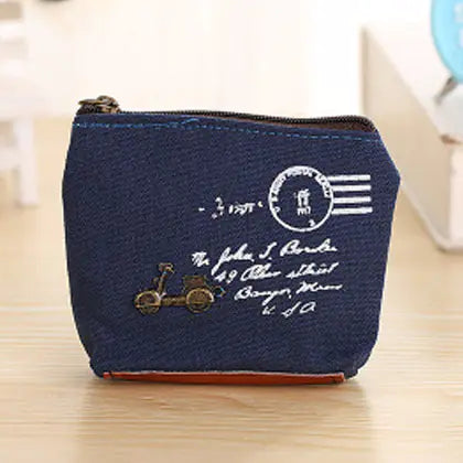 Fashion Retro Coin Purse, Cute Large Capacity Key Bag