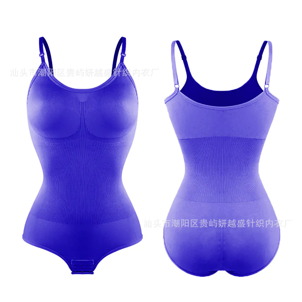 Plus Size Body Shaping Bodysuit with Butt Lift Design