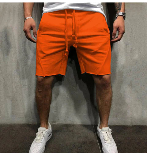 Men's Color Block Sports Shorts - Trendy Summer Style
