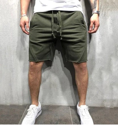 Men's Color Block Sports Shorts - Trendy Summer Style