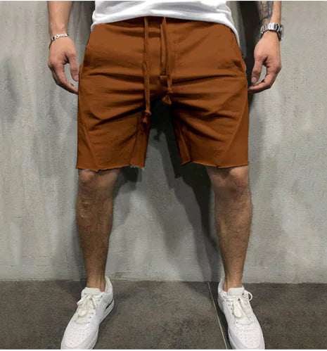 Men's Color Block Sports Shorts - Trendy Summer Style
