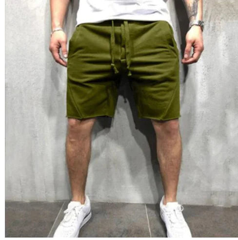 Men's Color Block Sports Shorts - Trendy Summer Style