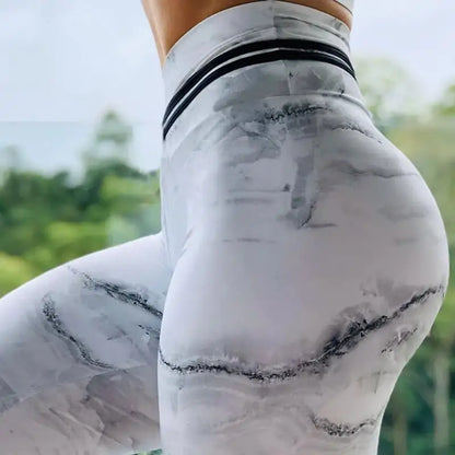 High Waist Skinny Yoga Leggings for Fitness and Style