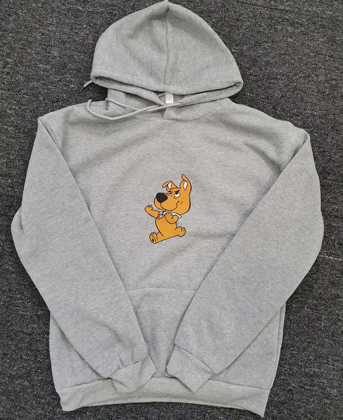 Korean Plus Velvet Hooded Sweater for Women