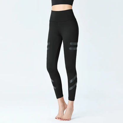 Women's Fitness Double Circle Printed Yoga Hot Pants