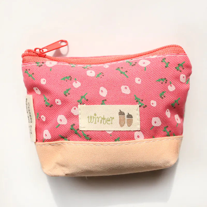 Fashion Retro Coin Purse, Cute Large Capacity Key Bag