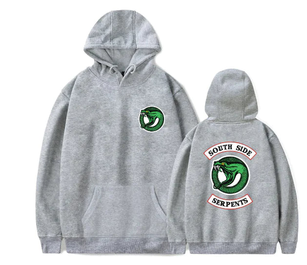 Riverdale Men's Zip Hoodie with Fleece Lining (Casual)