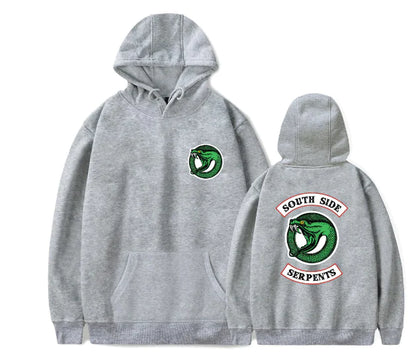 Riverdale Men's Zip Hoodie with Fleece Lining (Casual)