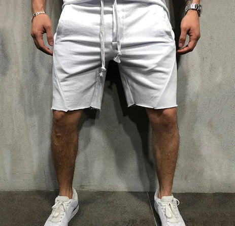 Men's Color Block Sports Shorts - Trendy Summer Style