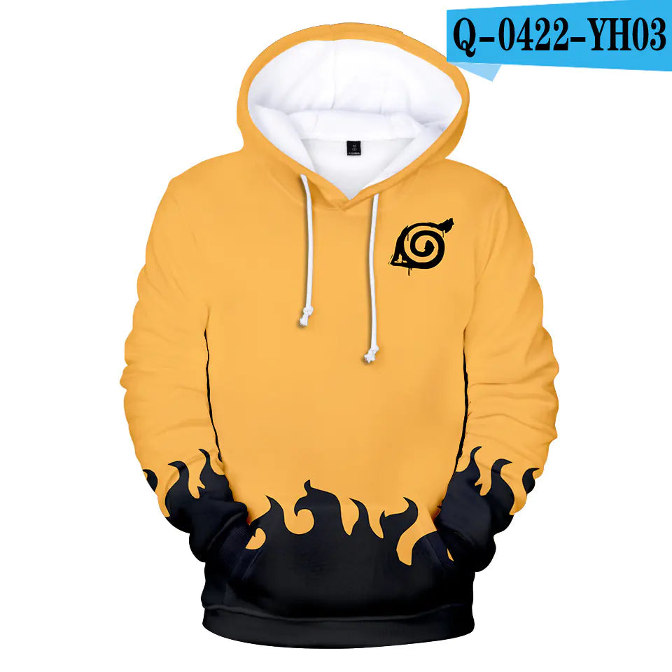 Naruto Printed Digital Hoodie