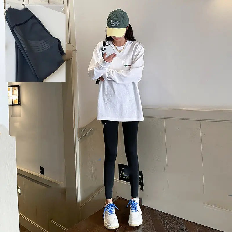 Large Size Sports Tight Leggings for Buttock Lift