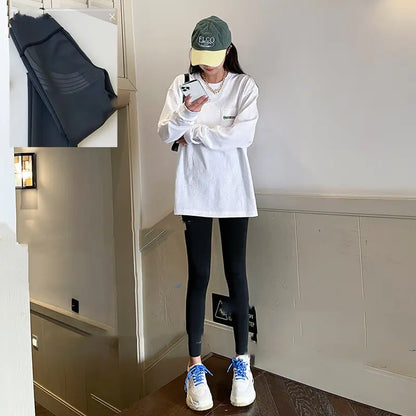 Large Size Sports Tight Leggings for Buttock Lift