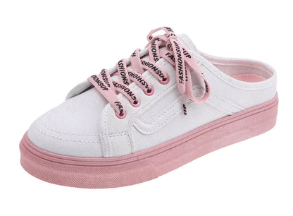 Heelless Half Slippers for Ladies - Casual Fashion