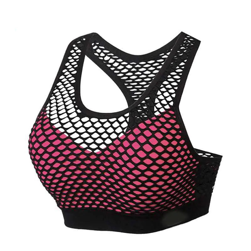 Breathable Sports Bra with Quick-Dry Vest Style
